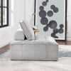 Upholstered Seating Armless Accent Chair Leisure Sofa Lounge Chair Lazy Sofa Barrel Chair for Living Room Corner Bedroom Office; Linen; Gray