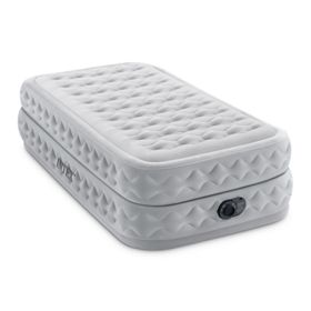 Intex Dura-Beam Deluxe Air Bed (Color: White, Material: Fiber, Country of Manufacture: China)